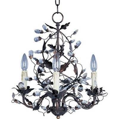 Maxim Lighting Elegante 3 - Light Chandelier in  Oil Rubbed Bronze