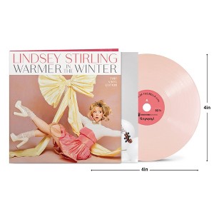 Lindsey Stirling featuring Sabrina Carpenter - Carol Of The Bells/You're a Mean One, Mr Grinch Tiny Vinyl Edition (vinyl 4 inch) - 1 of 1