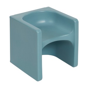 ECR4Kids Tri-Me Adaptable Kids Cube Chair, Indoor Outdoor Plastic, 3-in-1 Multipurpose Table/Seat - 1 of 4