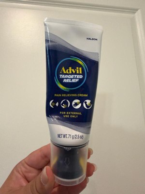 Advil Targeted Relief Pain Relieving Cream with Massage Applicator - 2 ...