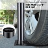 Yescom Flag Pole Tire Mount Portable Metal Tailgate Camping 20ft 25ft 30ft Adjustable Flagpole Holder Black - 3 of 4