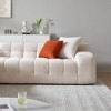 L-Shape Sectional Couch with Deep Seating, No-Assembly Modular Sofa for Living Room - 4 of 4