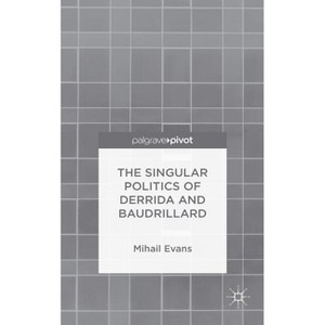 The Singular Politics of Derrida and Baudrillard - by  Mihail Evans (Hardcover) - 1 of 1