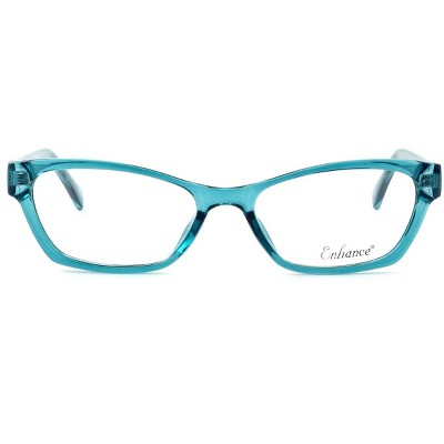 Enhance Optical Authentic Designer Reading Glasses 3903 Azure Blue Power Options