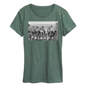 Women's - Friends - Group Photo Short Sleeve Graphic T-Shirt - 1 of 4