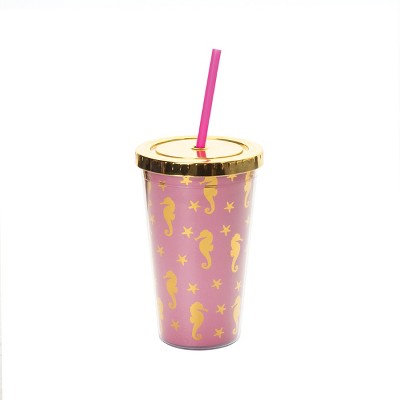 Beachcombers 16oz Seahorse Tumbler