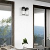 Livex Lighting Atlantic 2 - Light Wall Light in  Textured Black/Antique Silver - 3 of 4