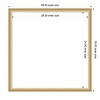 Amanti Art Florence Gold Framed Magnetic Dry Erase Board - 4 of 4