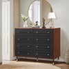 Finnhomy Drawer Dresser for Bedroom - 2 of 4