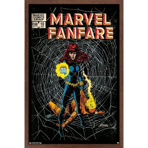 Trends International Marvel Comics - Black Widow - Marvel Fanfare #10 Framed Wall Poster Prints - 1 of 4
