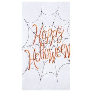 C&F Home Happy Halloween Embroidered Flour Sack Cotton Kitchen Towel - 1 of 4