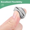 Unique Bargains Rubber Corrosion-Resistant Silicone Snap-in Locking Hole Plugs Gray - 4 of 4