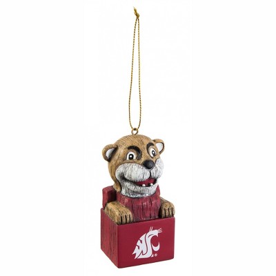 Evergreen Mascot Ornament, Washington State University