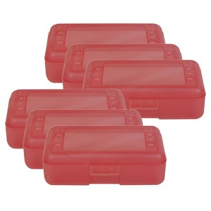 Romanoff Pencil Box, Strawberry, Pack of 12 - 1 of 3