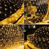 LED Christmas Net Lights Battery Operated 2x3M 192LED Waterproof Mesh Light 8 Modes Christmas Lights for Indoor Outdoor Xmas Party Yard Garden - 4 of 4