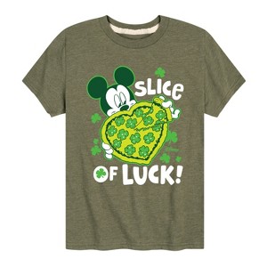 Boys' - Disney - Slice Of Luck Short Sleeve Graphic T-Shirt - 1 of 4