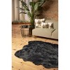 Luxe Gordon Faux Sheepskin Sexto Rug | 5'x6' - 3 of 4