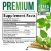 Organic Ashwagandha 1950mg w/ Black Pepper for High Absorption & Stress Support - 60 Capsules By Nature's Strength - 2 of 4