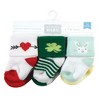 Hudson Baby Holiday Newborn Terry Socks, Valentine Easter - 2 of 4