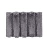 Kumasinova Tufted Pearl Channel Bathroom Rugs, Washable Rug, High-Low Stripe Bath Rug, Non-Skid Door Mat, Area Rug, Oeko-Tex Certified - 2 of 4