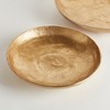 Plum & Post Ashwin Decorative Bowls, Set of 2 - Gold, Handcrafted Design - 2 of 4
