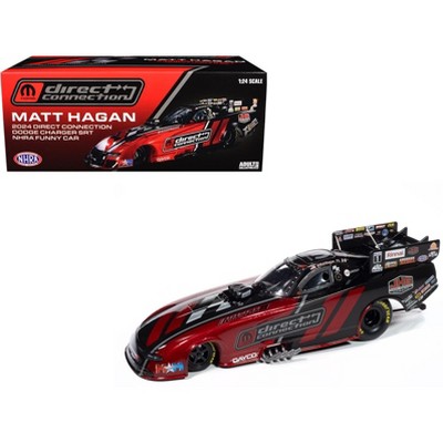 Dodge Charger SRT NHRA Funny Car Matt Hagan "MOPAR Direct Connection" (2024) Limited Edition 1/18 Diecast Model by Auto World
