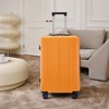 YOOCOZZ 3-Piece Luggage Sets in ABS with Spinner Wheel,Matching Color and TSA Combination Lock - 2 of 4
