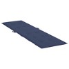 vidaXL Deck Chair Cushion Navy Blue Oxford Fabric - 4 of 4