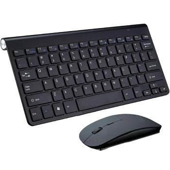 SANOXY Mini Wireless Keyboard and Mouse Set for Windows, IOS Mac PC Computer