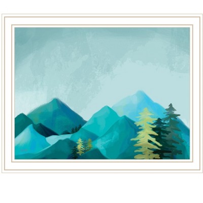 HomeRoots Adventure Awaits White Framed Print Wall Art