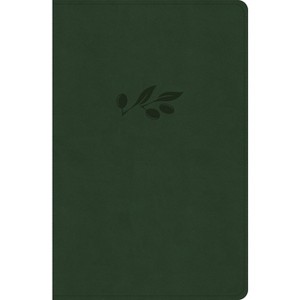 CSB Personal Size Giant Print Bible, Olive Leathertouch, Indexed - by  Csb Bibles by Holman (Leather Bound) - 1 of 1