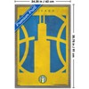 Trends International WNBA Chicago Sky - Logo 25 Framed Wall Poster Prints - 3 of 4