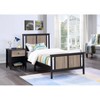 NicBex Twin Size Modern Toddler Bed, Wooden Baby Bed Frame with Reversible Panel, Headboard and Footboard for Boy and Girl - 2 of 4