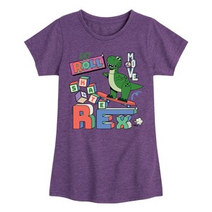 Girls' - Disney - Toy Story Fitted Short Sleeve Graphic T-Shirt - 1 of 4