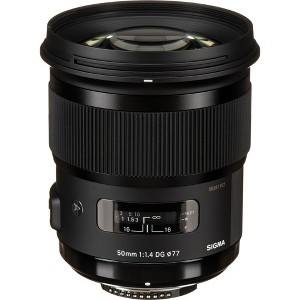 Sigma 50mm f/1.4 DG HSM ART Lens for Nikon F - 1 of 4