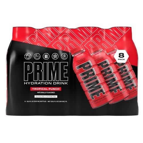 Prime Hydration Variety Pack 16.9 Oz Bottle, 12 Count 