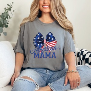 Simply Sage Market American Mama Coquette Garment Dyed Tee - 1 of 4