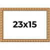 PosterPalooza | 23x15 Modern Bamboo Picture Frame, UV Acrylic, 5 Finishes - 2 of 4