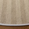 Napa Faux Sisal Herringbone Weave NFS101 UV Resistant, Stain Resistant, Soft Surface, Non-Shedding Indoor/Outdoor Rugs - Safavieh - 3 of 4