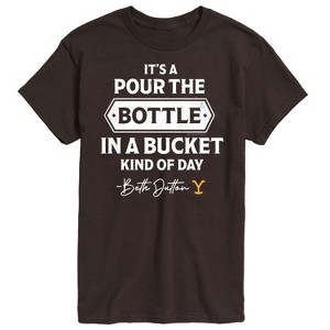 Men's - Yellowstone - Bottle In Bucket Day Short Sleeve Graphic T-Shirt - 1 of 4