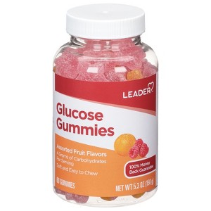 Leader Assorted Fruit Flavors Glucose Gummies 60 ea - 1 of 4