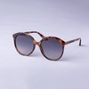 Women's Oversized Round Tortoise Shell Sunglasses - A New Day™ Brown - image 2 of 2