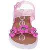 bebe Girl's Sandals - Cute and Charming Sandals, Open Toe Summer Sandals for Toddlers - 4 of 4