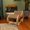 Armarkat Rocking Chair Detachable Swing Chair Cat Activity Center - Natural Wood - 13.5" - 2 of 4