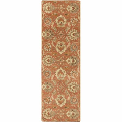 Hauteloom Chesterton Hand Tufted Orange 1112 Area Rug