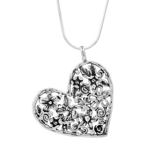 Silpada 'XOXO' Sterling Silver Pendant Necklace, 24" - 1 of 4