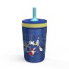 12oz Vacuum Kelso Portable Tumbler 'Sonic' - Zak Designs: Kids Straw Cup, Stainless Steel, Dishwasher-Safe - 3 of 4