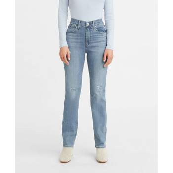 Levi's Women's 501 High Rise Straight Leg Cropped Jeans