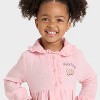 Toddler Girls' Hello Kitty Long Sleeve Gauze Dress - Pink - 2 of 4