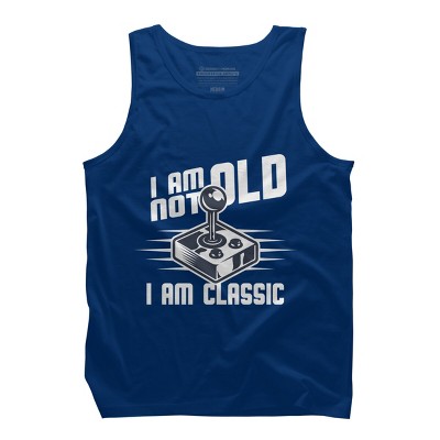 Men's Design By Humans I Am not Old I am Classic By nerdycorner Tank Top